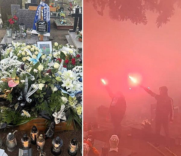 Ostatnie pożegnanie Krystiana - Brata z trybun-82492