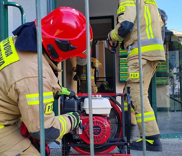 Pożar w kuchni mieszkania. Właściciel sam go ugasił (zdjęcia i film)-82570