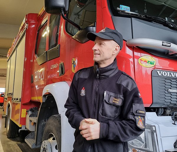 Ostatnia służba Tomasza Musiała. Tak go pożegnali strażacy (zdjęcia, film)