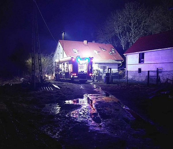 Ogromne straty po pożarze domu w gminie Rydzyna