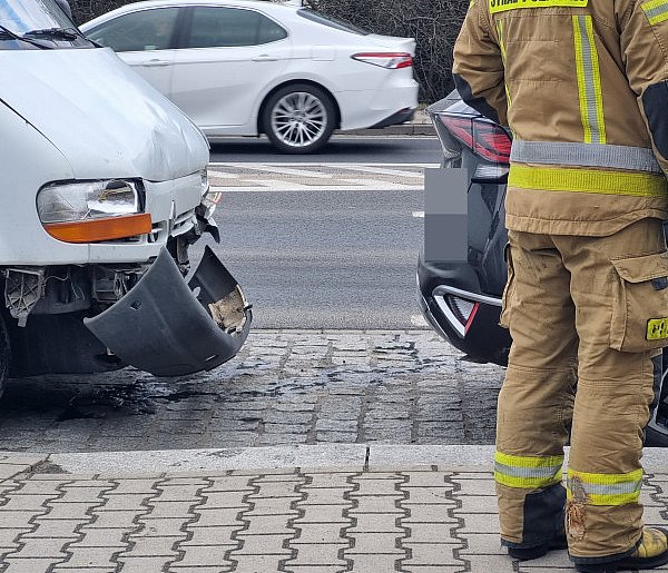 Policja ustala co stało się przy ulicy Osieckiej (zdjęcia)