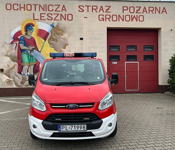 Wielkanocny prezent dla strażaków z Gronowa