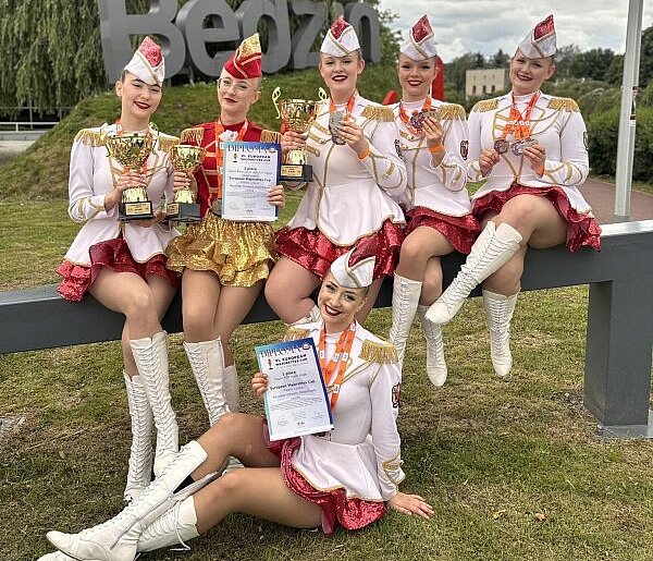 Leszczyńskie mażoretki z medalami na europejskiej arenie (zdjęcia)