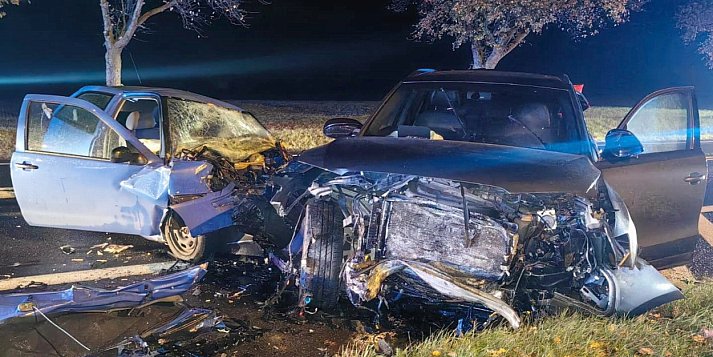 Śmiertelny wypadek koło Lipna. Nie żyje kierowca osobówki (zdjęcia)