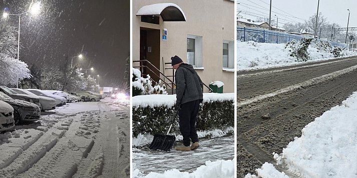 Bardzo trudne warunki na drogach i chodnikach. Duże opóźnienia mają autobusy MZK (zdjęcia)