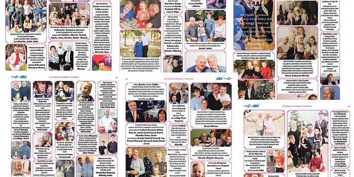 Przyślijcie nam życzenia dla Babć i Dziadków. Wydrukujemy je w gazecie ABC
