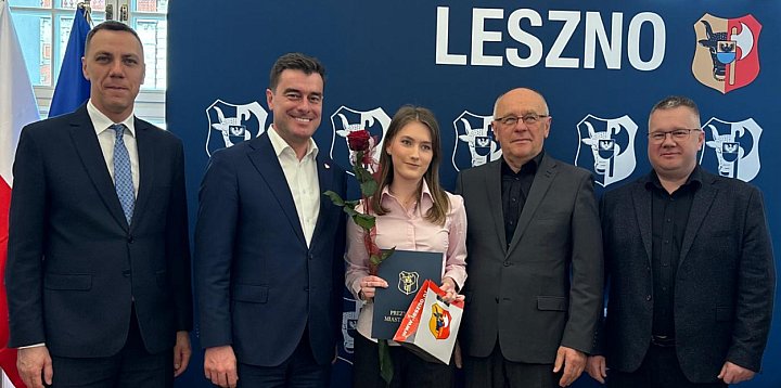 Oto młodzi stypendyści miasta Leszna (zdjęcia)