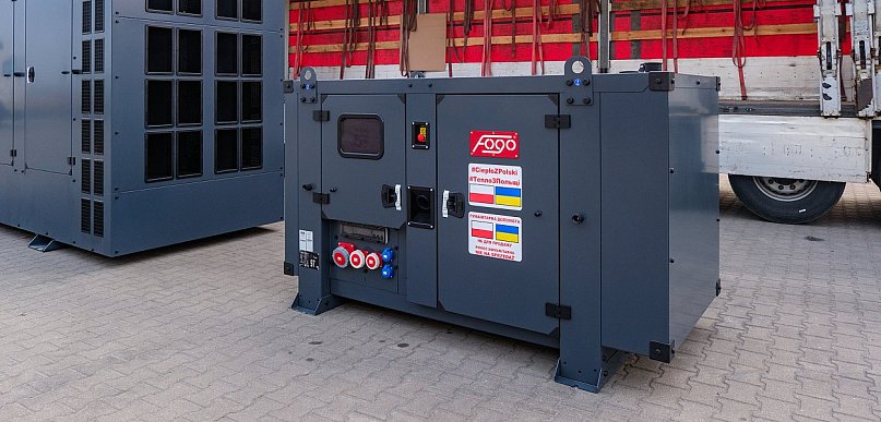 FOGO zabiera głos w sprawie agregatów wysyłanych na Ukrainę