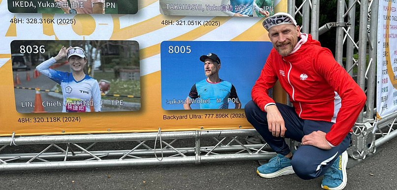 Łukasz Wróbel z Leszna trzeci w ultramaratonie na Tajwanie (zdjęcia)