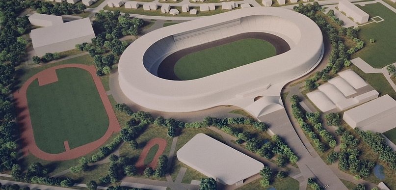 Czy tak będzie wyglądał stadion Smoczyka i jego otoczenie? (zdjęcia)