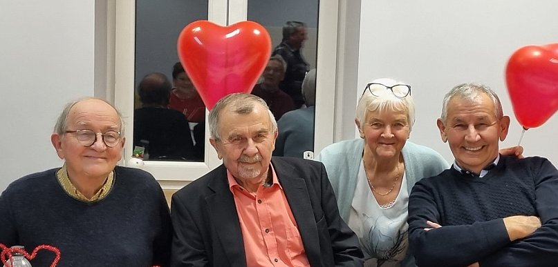 Walentynki u Zaborowian i urodziny prezesa (zdjęcia, film)