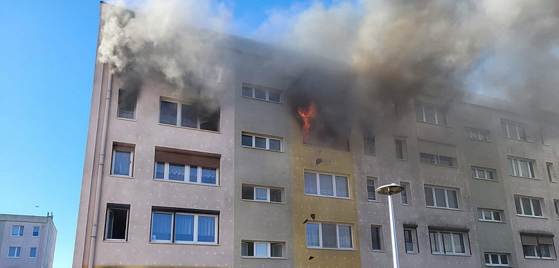 Tragiczny pożar. Mężczyzna walczy o życie. Rodzina liczy na pomoc (zdjęcia)