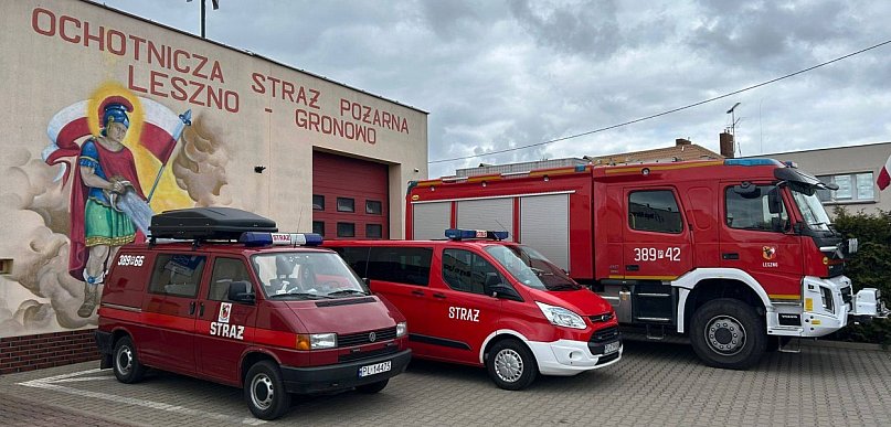 Wielkanocny prezent dla strażaków z Gronowa