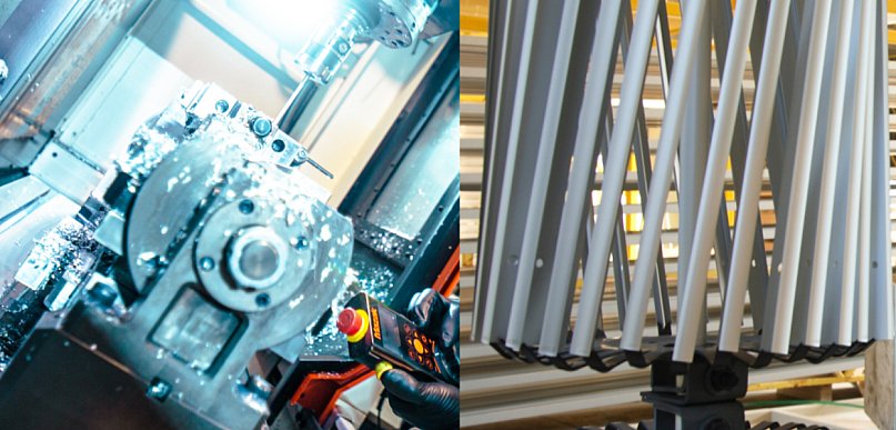 Detal z aluminium od obróbki CNC po anodowanie – jak powstaje gotowy komponent?