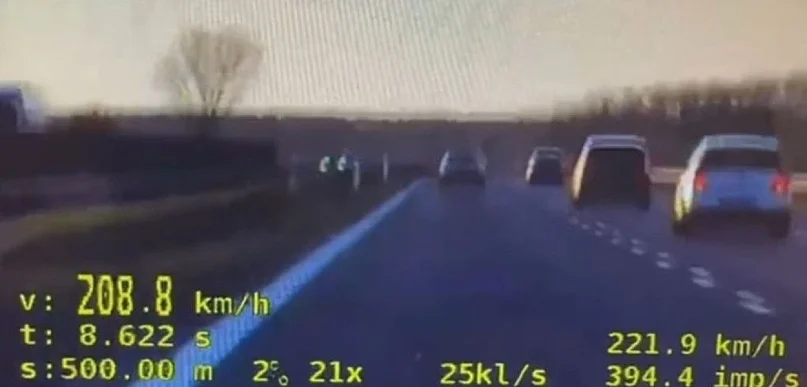 Mercedesem pędził S5. Słono za to zapłaci (film)