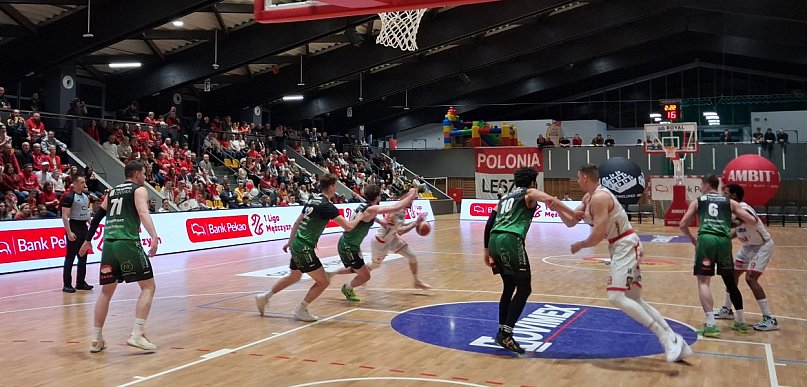 Koszykarze Novimex Polonii 1912 Leszno grali w sobotę w Stargardzie