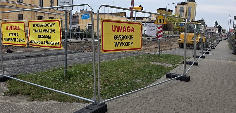 Remont Święciechowskiej w Lesznie. To strefa niebezpieczna (zdjęcia)