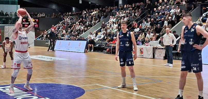 Ostatni mecz koszykarzy Novimex Polonii 1912 Leszno w tym sezonie