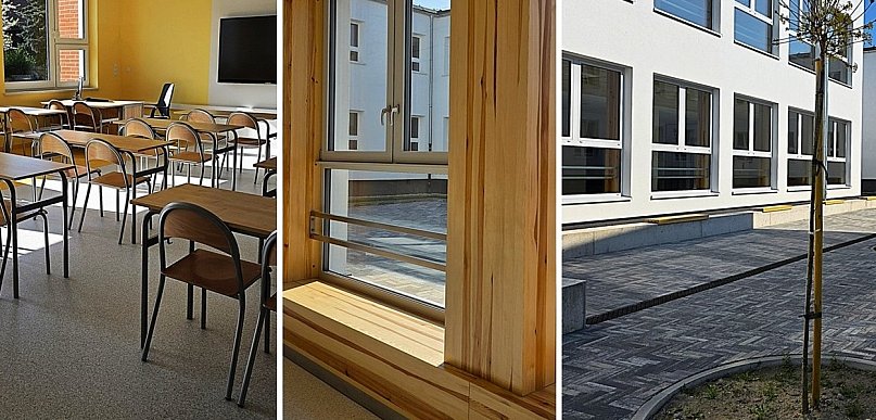 Uczniowie z Wilkowic rozpoczynają naukę w rozbudowanej szkole (zdjęcia)