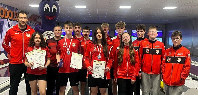 Trzy medale kręglarzy SKK Polonia 1912 Leszno w mistrzostwach Polski