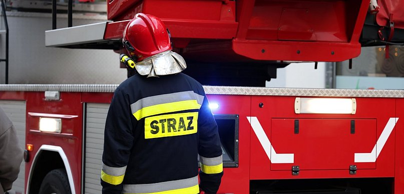 Pożar w szpitalu we Wschowie! Trwa akcja strażaków
