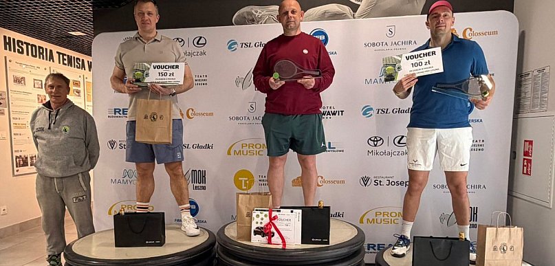 Tenisowe emocje na kortach Akwawit w Lesznie (zdjęcia)