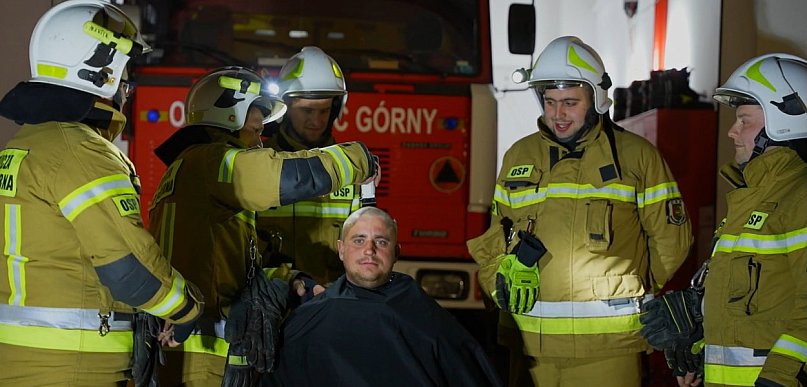 Strażacy OSP Bukówiec Górny dołączyli do akcji Łatwoganga (film)