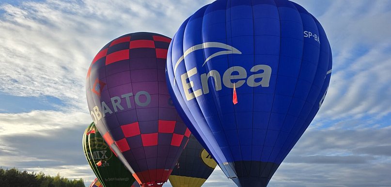 Nowe balony na leszczyńskim niebie. Debiut miały w Rydzynie (zdjęcia, film)