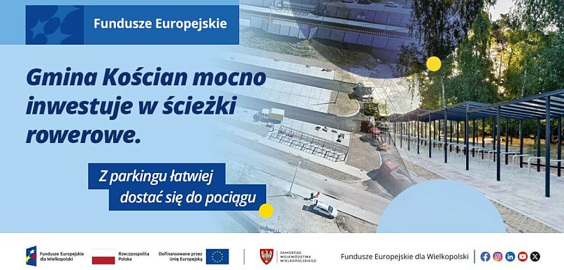 Gmina Kościan mocno inwestuje w ścieżki rowerowe