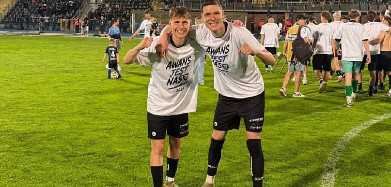 Wywalczył ważny rzut karny i awans z drużyną do Betclic 2. Ligi