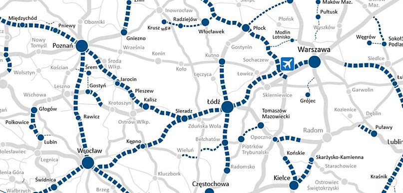 Pociągi do Warszawy ominą Leszno. Nasze miasto wypada też z nowej trasy...