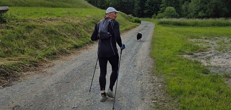444 km charytatywnego biegu Krzysztofa Mielnika