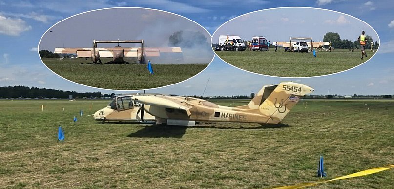 Incydent przed Antidotum AirShow. Czy pokazy ruszą planowo? (zdjęcia)