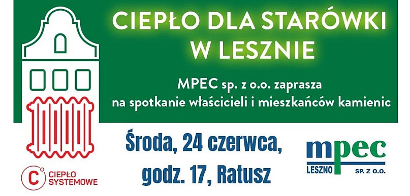 Ciepło dla Starówki. Miasto oferuje dotacje, MPEC darmowe przyłącza