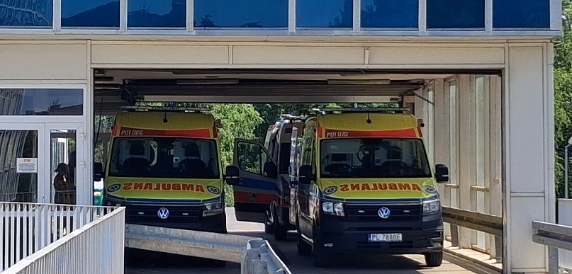 Skrajnie przegrzany pacjent trafił na SOR w Lesznie