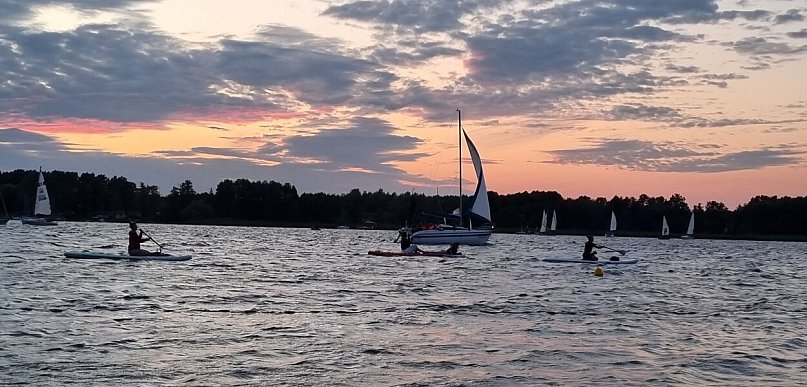 Efektowny finał Żeglarskich Wianków w Boszkowie (zdjęcia, filmy)