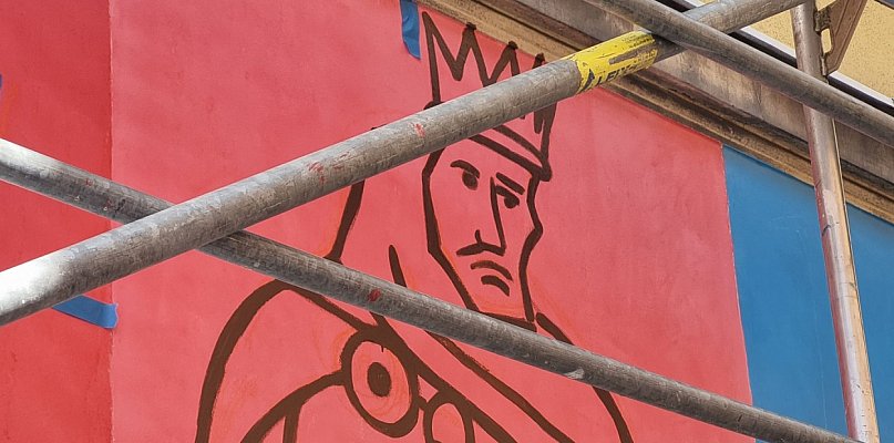 Mural na ul. Wróblewskiego jest już gotowy (zdjęcia, film)  - 78537