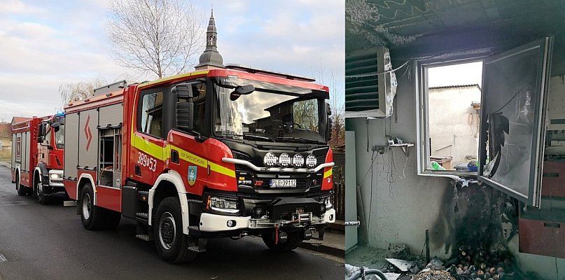 Od walizki spalił się garaż. Mężczyzna, który gasił, trafił do szpitala (zdjęcia) - 81153