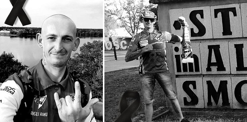 Kibice Unii Leszno żegnają Krystiana. Zginął w tragicznych okolicznościach - 82351