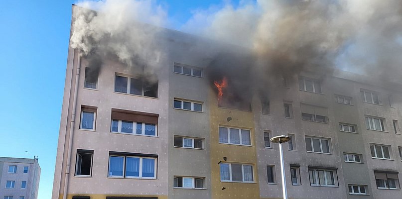 Tragiczny pożar. Mężczyzna walczy o życie. Rodzina liczy na pomoc (zdjęcia)