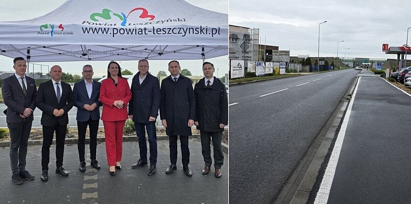 Ulica Leszczyńska w Święciechowie oficjalnie otwarta