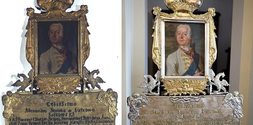 Epitafium księcia Leszna i Rydzyny odzyskało blask i zostanie... (zdjęcia)