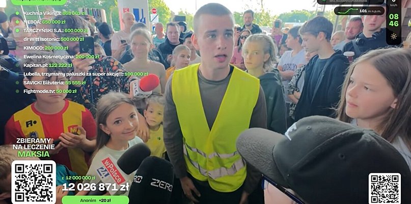 Łatwogang zebrał pieniądze dla Maksia! Jedzie dalej i zbiera na Adasia!