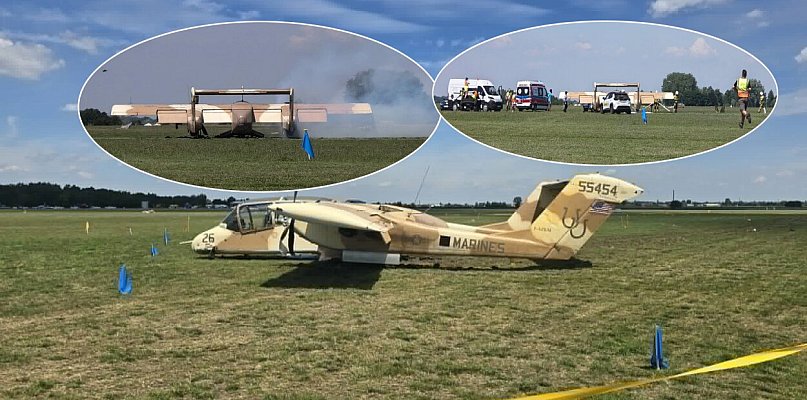 Incydent przed Antidotum AirShow. Czy pokazy ruszą planowo? (zdjęcia)