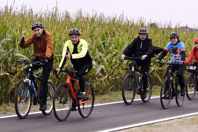 Otwarcie drogi rowerowej Święciechowa-Lasocice
