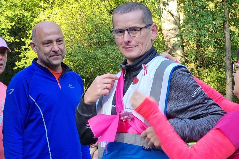 Różowy parkrun w Lesznie