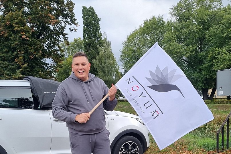 Chór Novum w drodze na festiwal w Ochrydzie