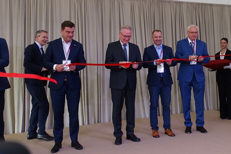 Otwarcie Fabryki Pianki w Maryszewicach pod Lesznem