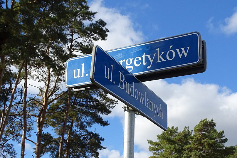 Nowe ulice za Galerią Leszno