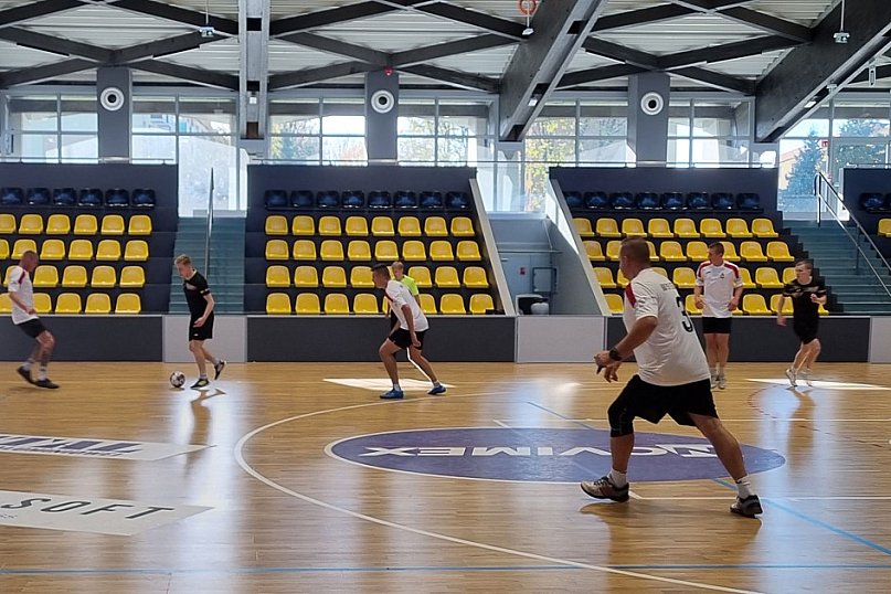 Eliminacje w halowej piłce nożnej strażaków